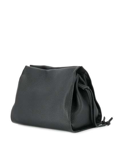 Shop Mulberry Small Iris Heavy Grain In Black