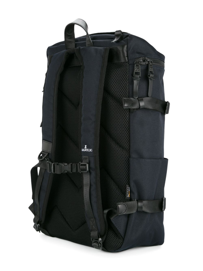 Shop Makavelic Rectangle Backpack In Blue