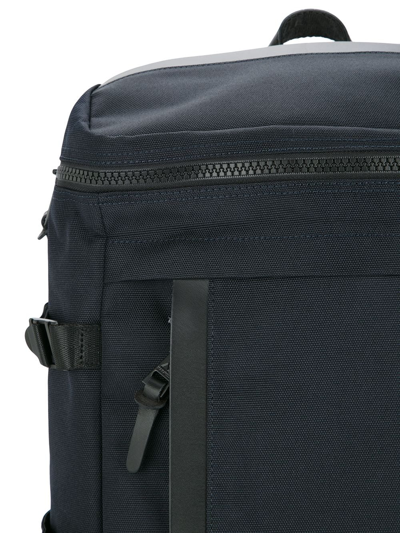 Shop Makavelic Rectangle Backpack In Blue
