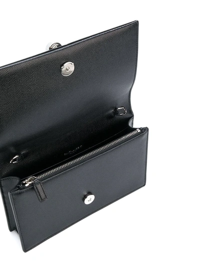 Saint Laurent Kate Tassel Chain Bag In Black