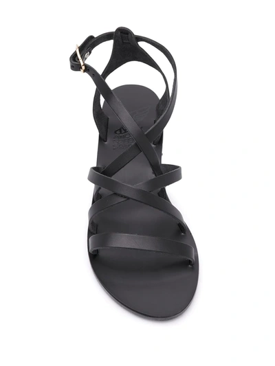 Ancient Greek Sandals Delia Strappy Sandals In Black