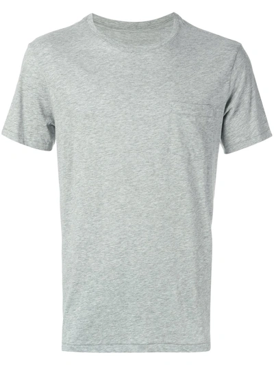 Shop Osklen Plain T-shirt In Grey