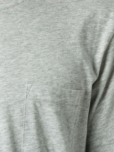 Shop Osklen Plain T-shirt In Grey
