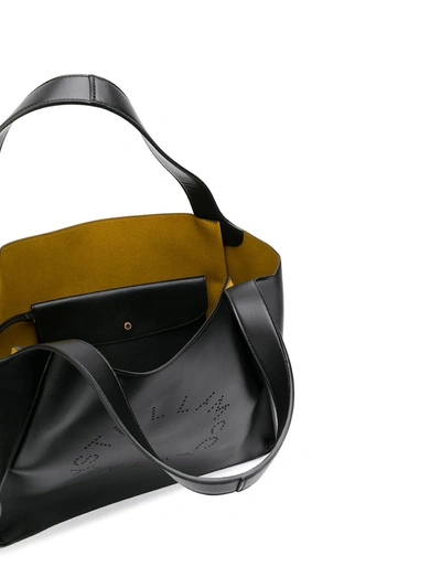 Stella Mccartney Stella Logo Tote In Black