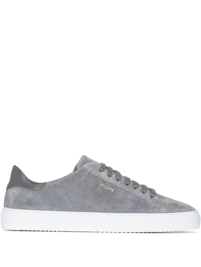 Shop Axel Arigato Clean Suede Sneakers In Grey