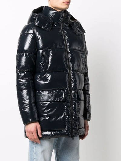 Save The Duck Luck Padded Jacket In Schwarz
