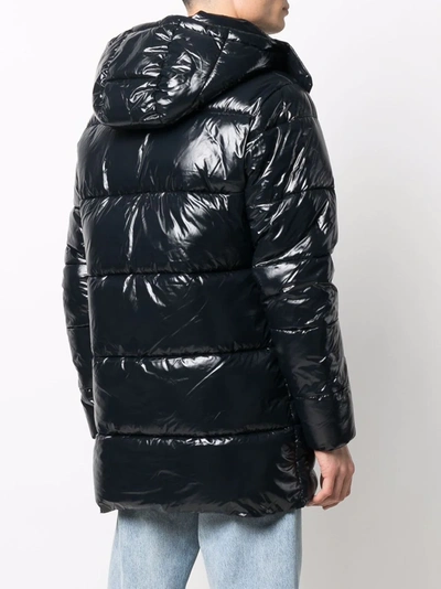 Save The Duck Luck Padded Jacket In Schwarz