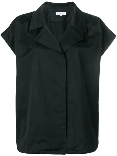 Pre-owned Saint Laurent Yves  Vintage 古着短袖夹克 - 黑色 In Black