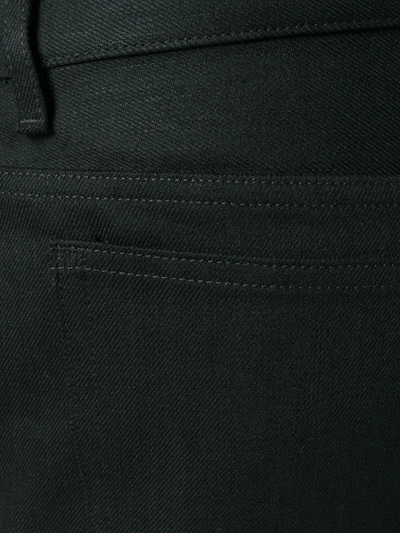 Shop Apc Straight-leg Jeans In Black