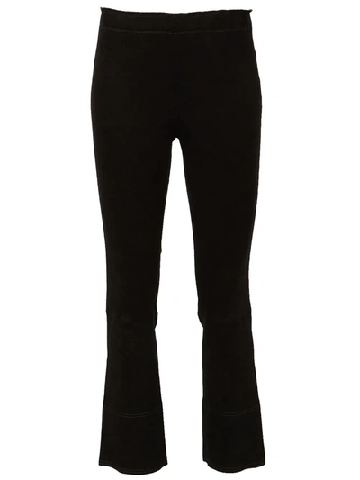 Shop Stouls Cropped 'maxime' Trousers In Black