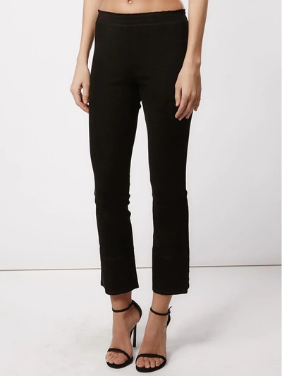 Shop Stouls Cropped 'maxime' Trousers In Black