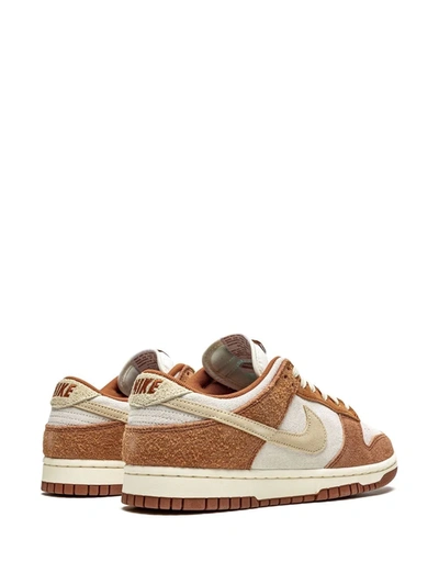 Shop Nike Dunk Low Prm "medium Curry" Sneakers In White