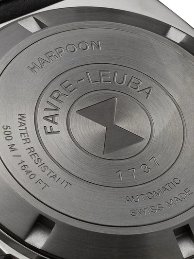Shop Favre Leuba Raider Harpoon 46mm In Gunmetal