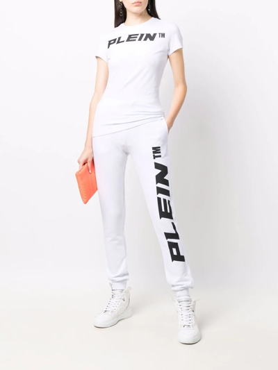 Philipp Plein Logo-print T-shirt In White