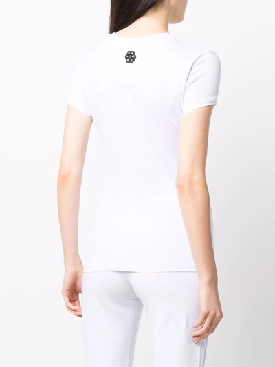 Philipp Plein Logo-print T-shirt In White