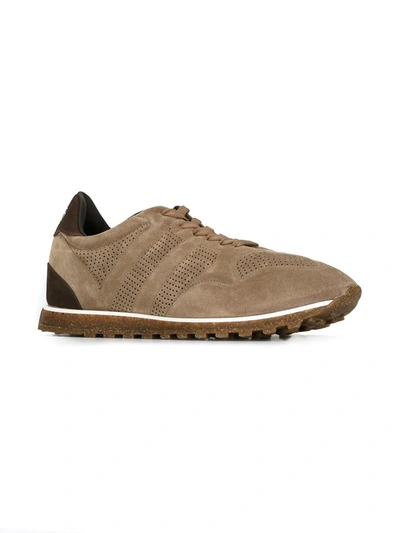 Shop Alberto Fasciani 'sport' Sneakers In Neutrals