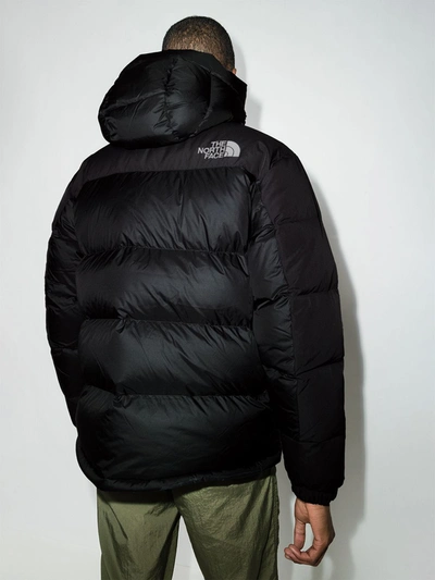 Shop The North Face Himalayan Padded Hooded Jacket In Black