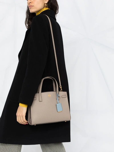 Small walker leather satchel sale