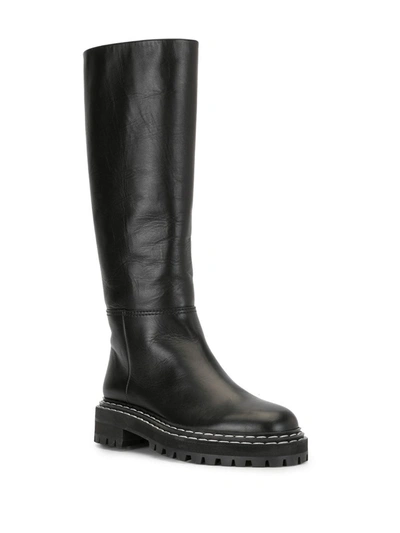 Shop Proenza Schouler Knee-high Boots In Black