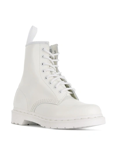 Shop Dr. Martens' Lace-up Ankle Boots In White