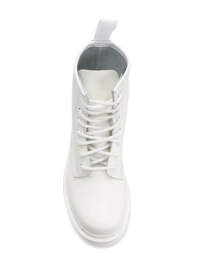 Shop Dr. Martens' Lace-up Ankle Boots In White