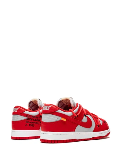 Nike Dunk Low Sneakers In Red