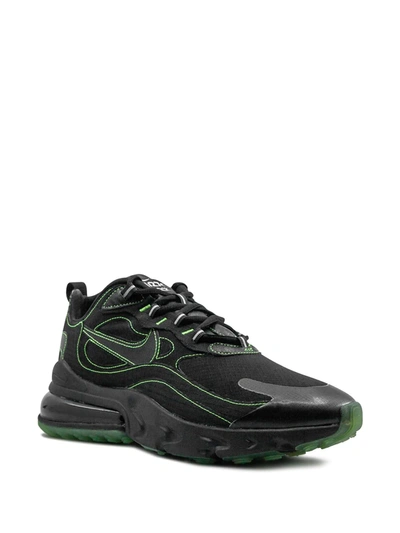 Shop Nike Air Max 270 React Sp Sneakers In Black