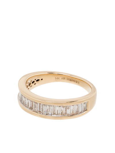 Adina Reyter 14k Yellow Gold Heirloom Baguette Diamond Ring In Gold