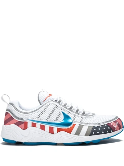 Shop Nike X Parra Air Zoom Spiridon "white/multicolor" Sneakers