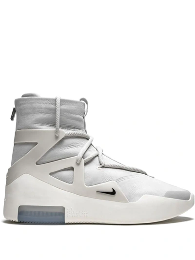 Shop Nike Air Fear Of God 1 "light Bone" Sneakers In Grey