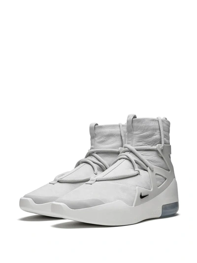 Nike Air Fear Of God 1 High-top Sneakers In Grey