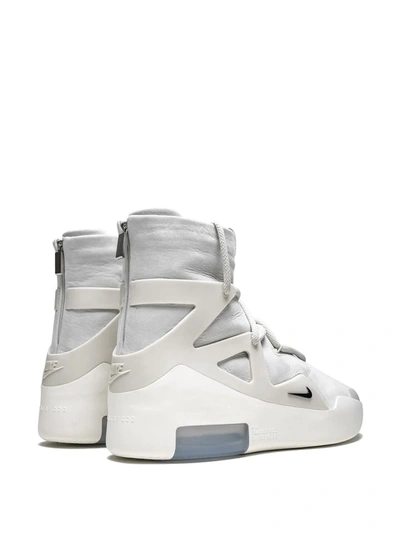 Shop Nike Air Fear Of God 1 "light Bone" Sneakers In Grey