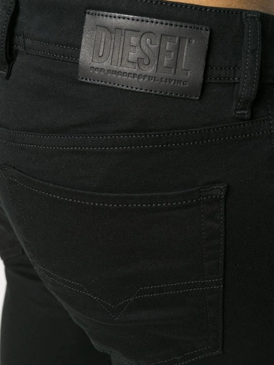 Shop Diesel 1979 Sleenker 069ei Skinny Jeans In Black
