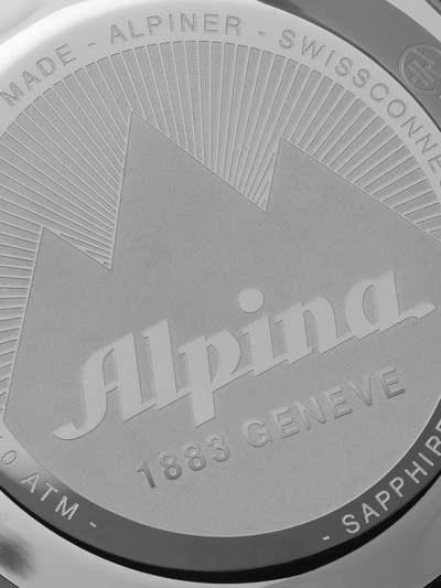 Shop Alpina Alpinerx Smartwatch 45mm In Blue