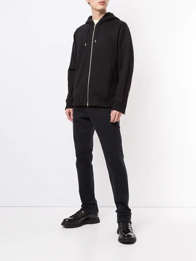 Mastermind Japan Long Sleeve Skull Print Track Jacket In Black