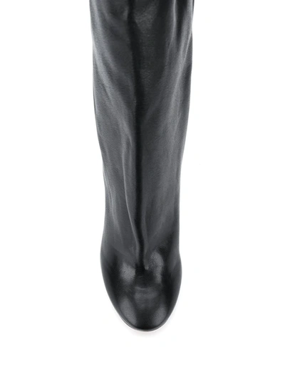 Shop Isabel Marant Lakfee Boots In Black