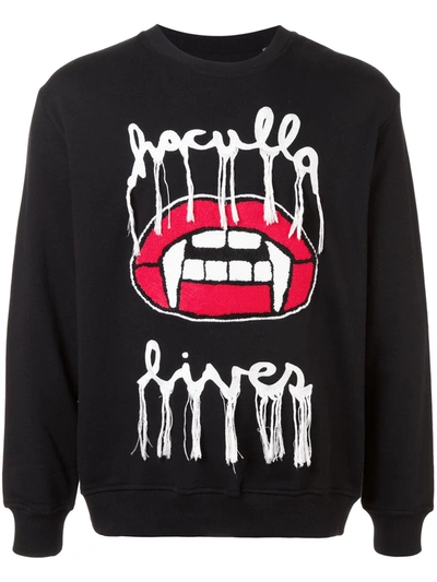 Shop Haculla Lives Sweatshirt In Black