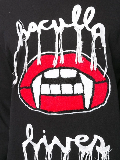 HACULLA HACULLA LIVES SWEATSHIRT - 黑色