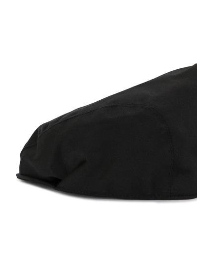 Shop Dolce & Gabbana Slouchy Cotton Hat In Black