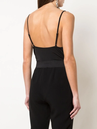 Shop Cinq À Sept Marta Sleeveless Bodysuit In Black