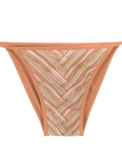 Shop Amir Slama Printed Bikini Set In Neutrals