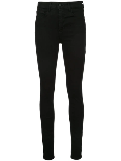 Shop L Agence Marguerite Skinny Jeans In Blue