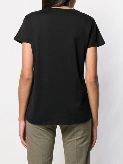 Shop Aspesi Relaxed Fit T-shirt In Black