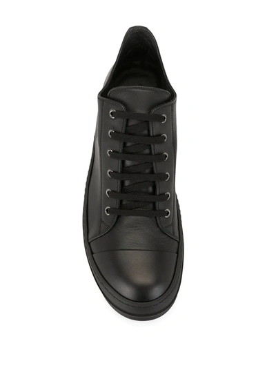 Shop Rick Owens Performa Low-top Sneakers In Black