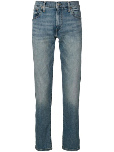 Shop Polo Ralph Lauren Classic Slim-fit Jeans In Blue
