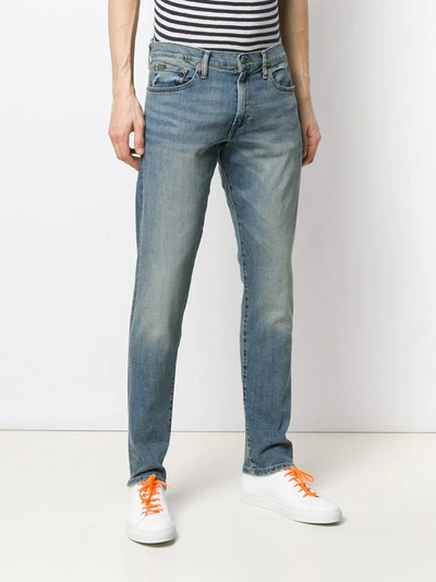 Shop Polo Ralph Lauren Classic Slim-fit Jeans In Blue