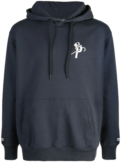 Shop Palace Pound-print Hoodie In Black