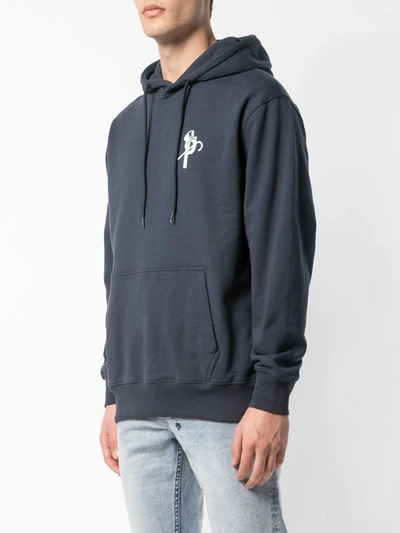 Shop Palace Pound-print Hoodie In Black