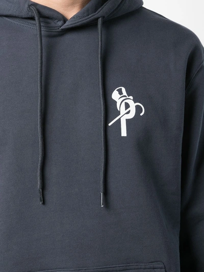 Shop Palace Pound-print Hoodie In Black