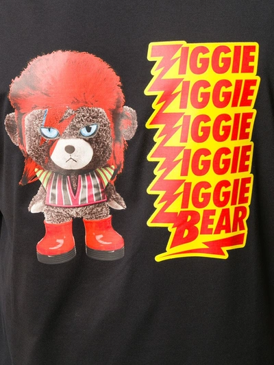 ZIGGIE泰迪熊印花T恤
